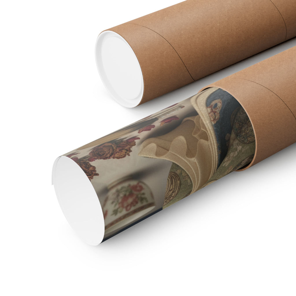 Product Marketing — Konosato Of Takeya Seated, Holding An Incense Burner — Matte Poster