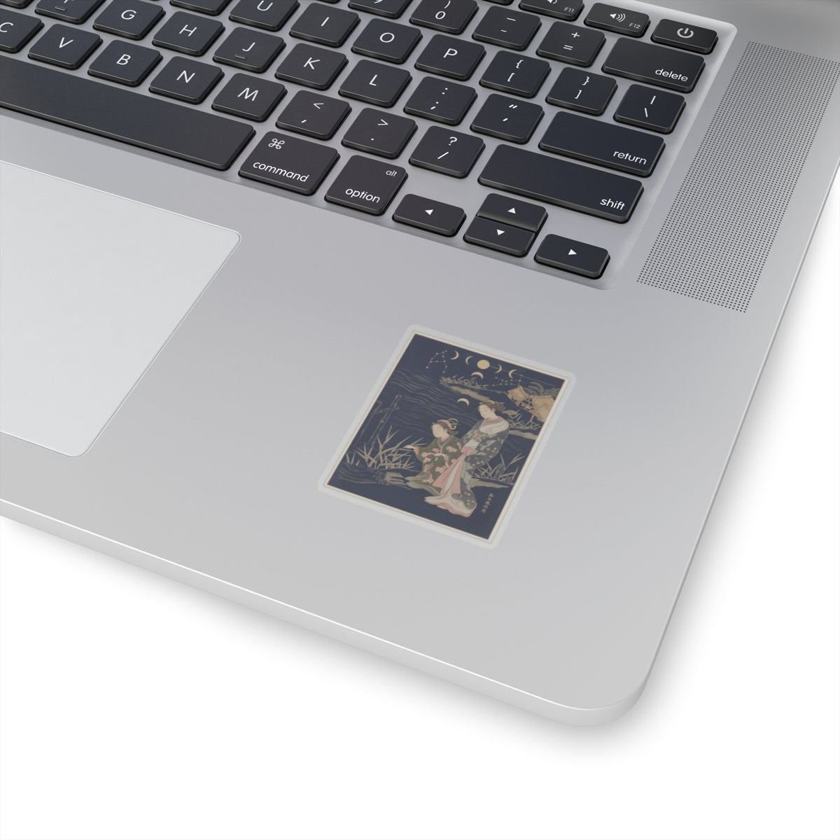 Celestial — Two Young Ladies At The Shore — Kiss-Cut Sticker