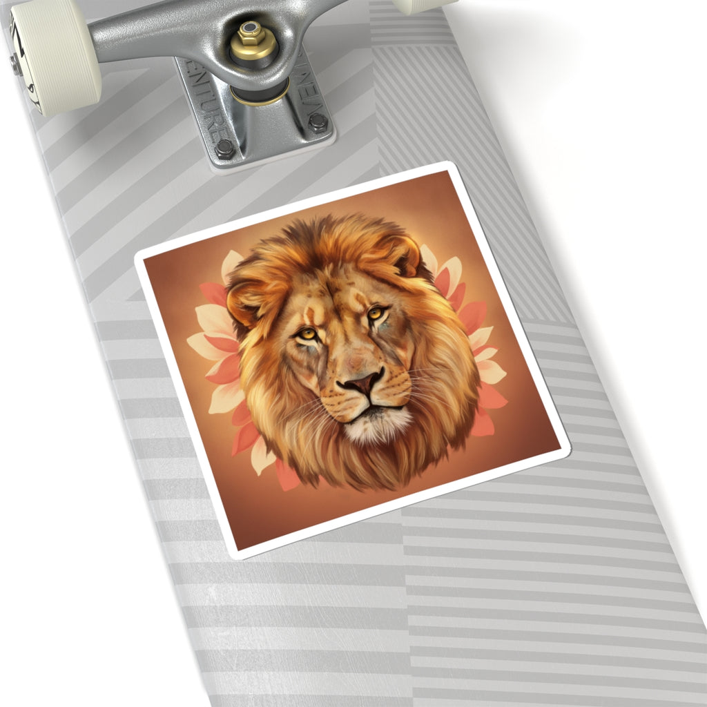 Southern Sunset — Lion — Kiss-Cut Sticker