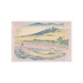 Scenic Nature — Tago Bay Near Ejiri On The Tōkaidō (Tōkaidō Ejiri Tago No Ura Ryaku Zu), From Th — Kiss-Cut Sticker