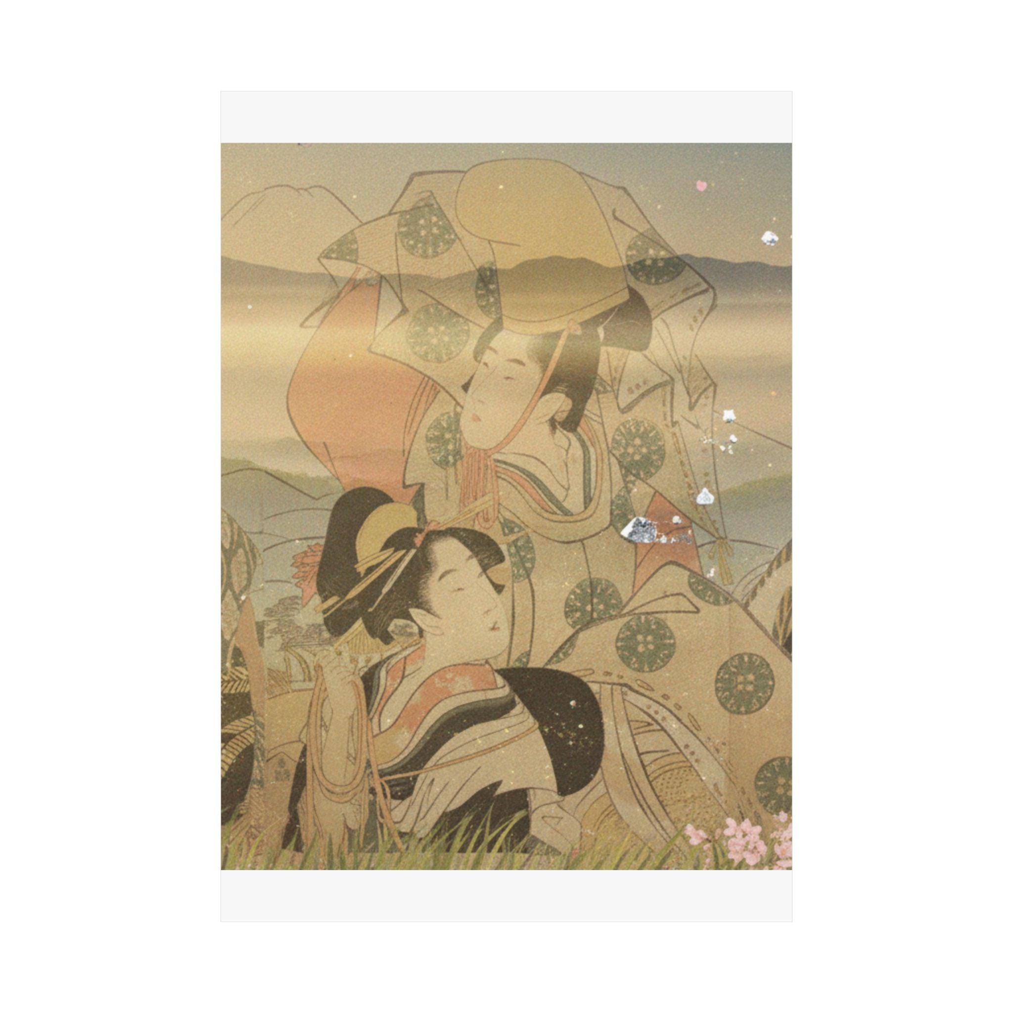 Scenic Nature — Narihira'S Journey To The East — Matte Poster