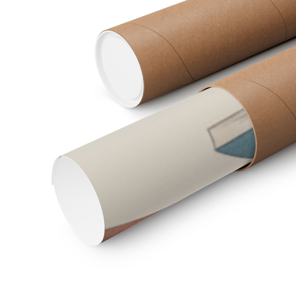 Product Marketing — Box And Books — Matte Poster