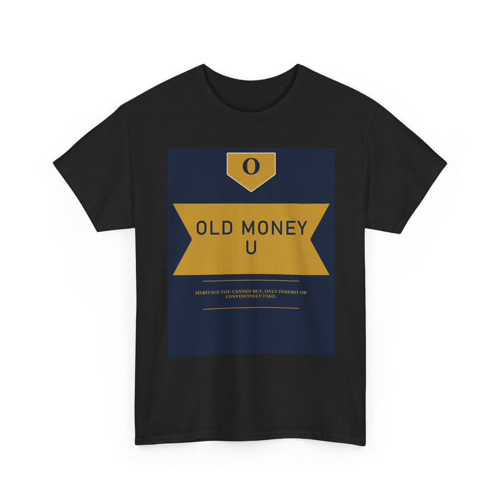 OLD MONEY U graphic tee — product view 3