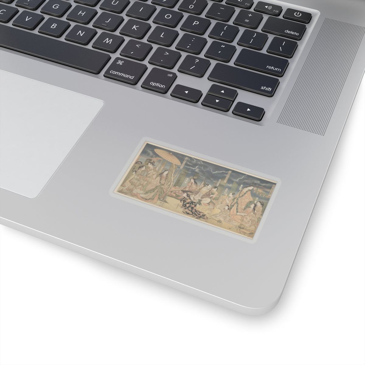 Dramatic Storm — A View Of The Pleasures Of The Taiko And His Five Wives At Rakutō — Kiss-Cut Sticker