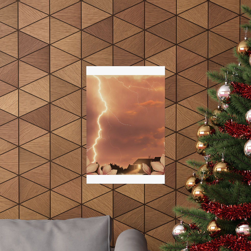 Southern Sunset — Lightning — Matte Poster