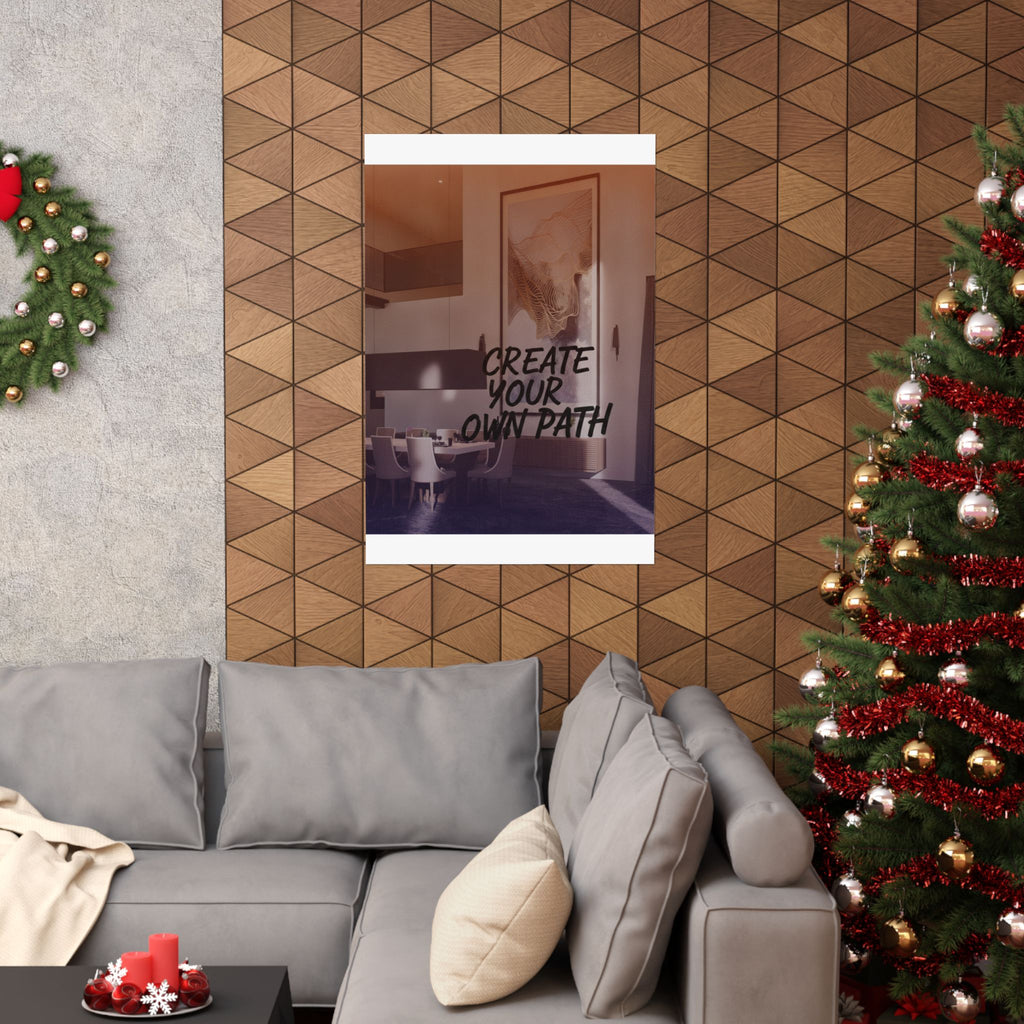 Affirmation — Abstract — Matte Poster