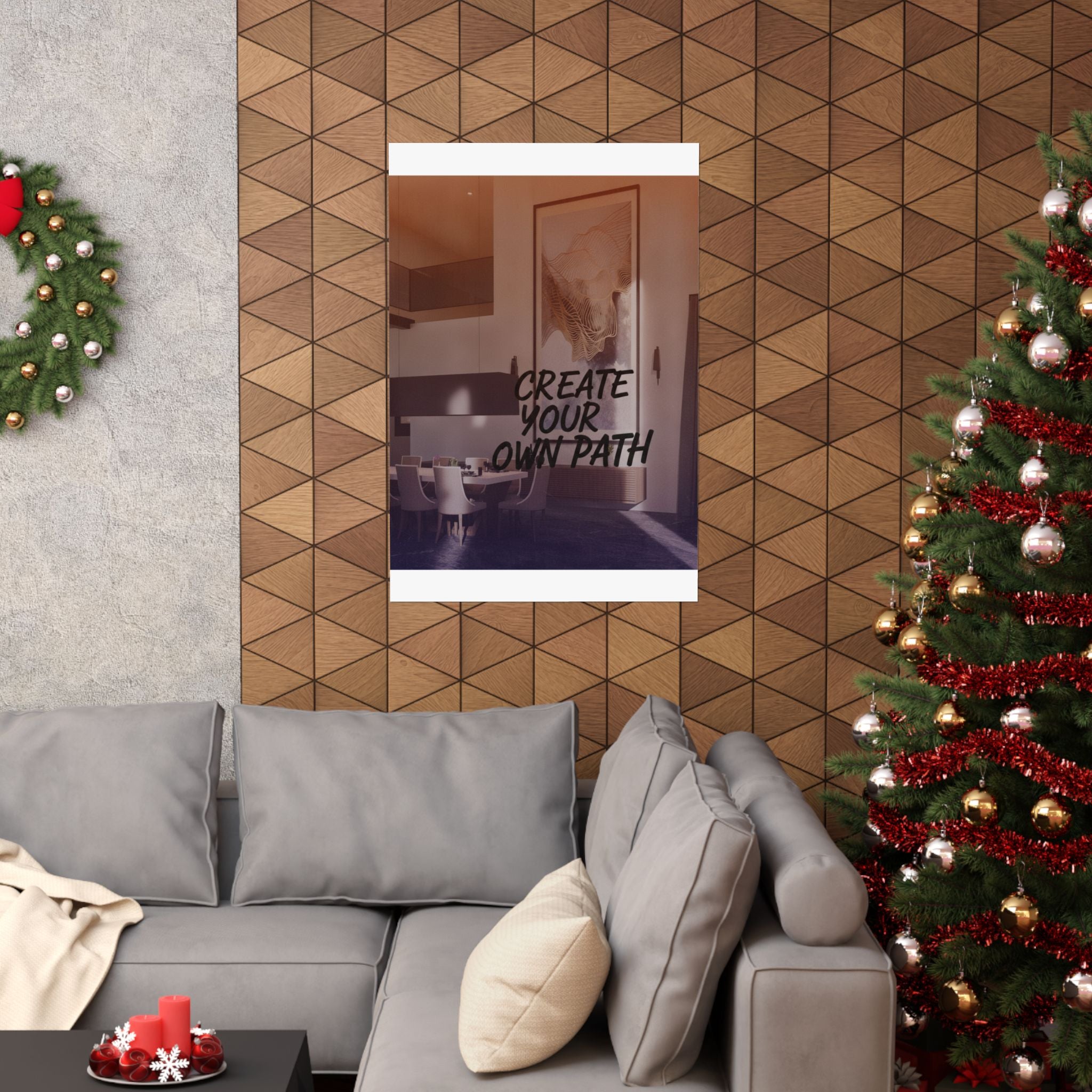Affirmation — Abstract — Matte Poster