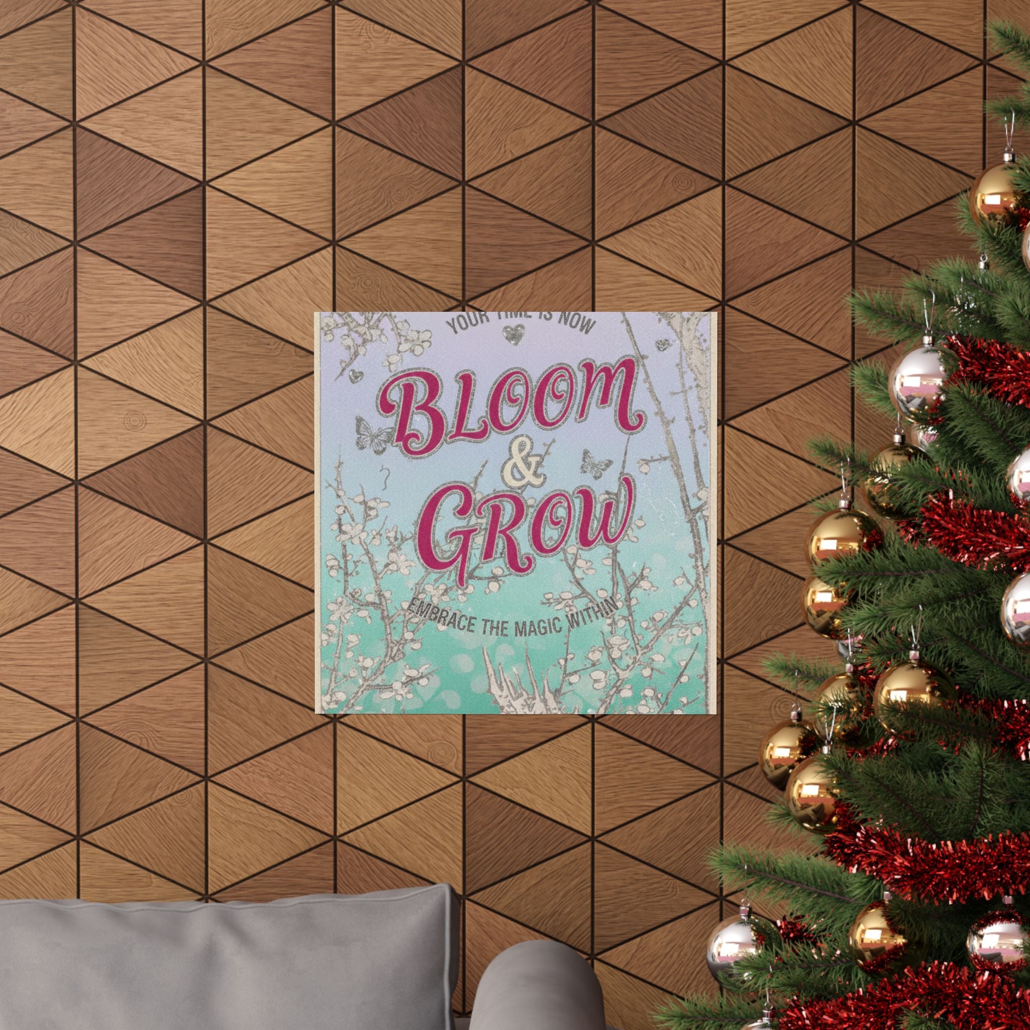 Affirmation — Plum Tree In Blossom — Matte Poster