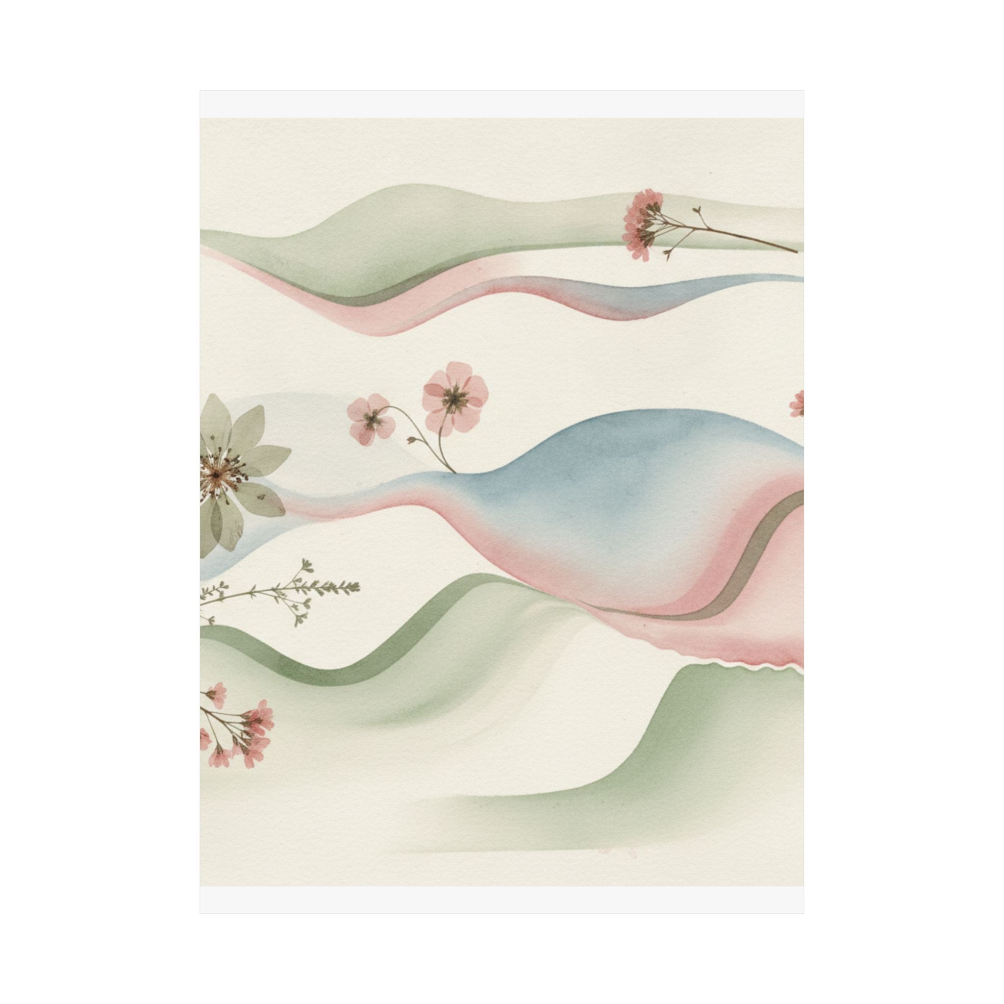 Botanical — Abstract — Matte Poster