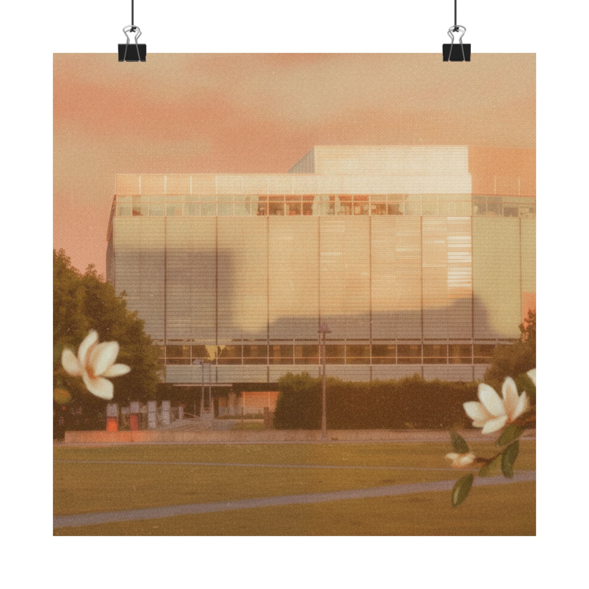 Southern Sunset art print — product view 9