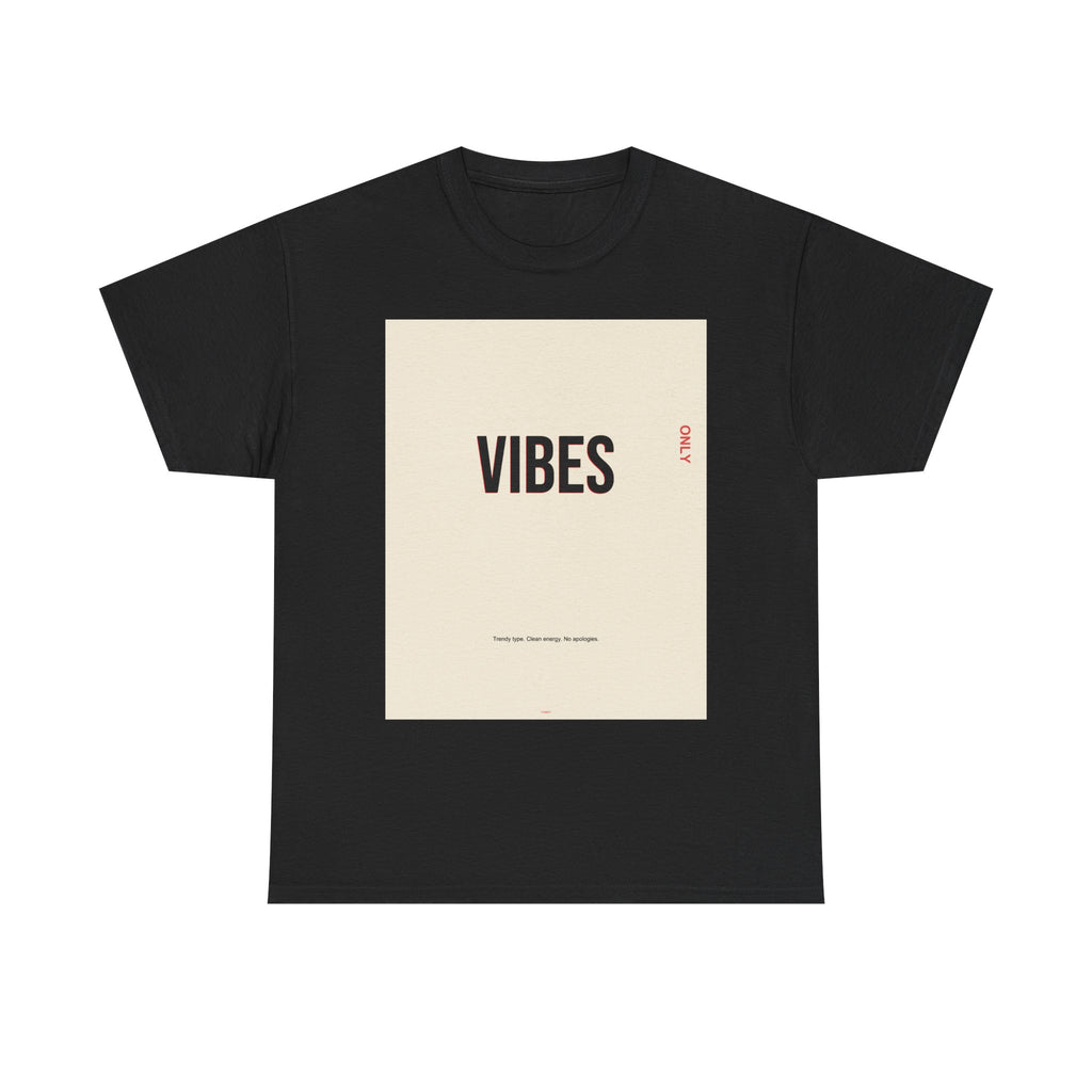 GOOD VIBES ONLY graphic tee by Zukkay