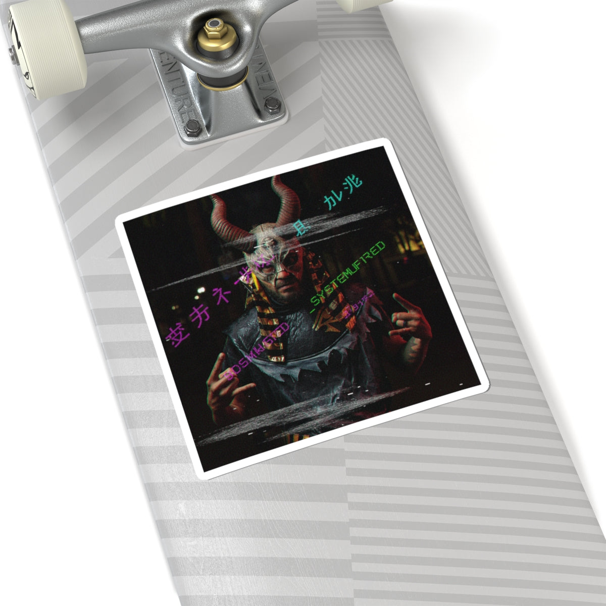 Glitch Culture kiss-cut sticker — product view 9