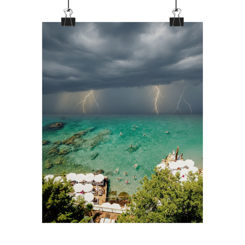Dramatic Storm art print — product view 6