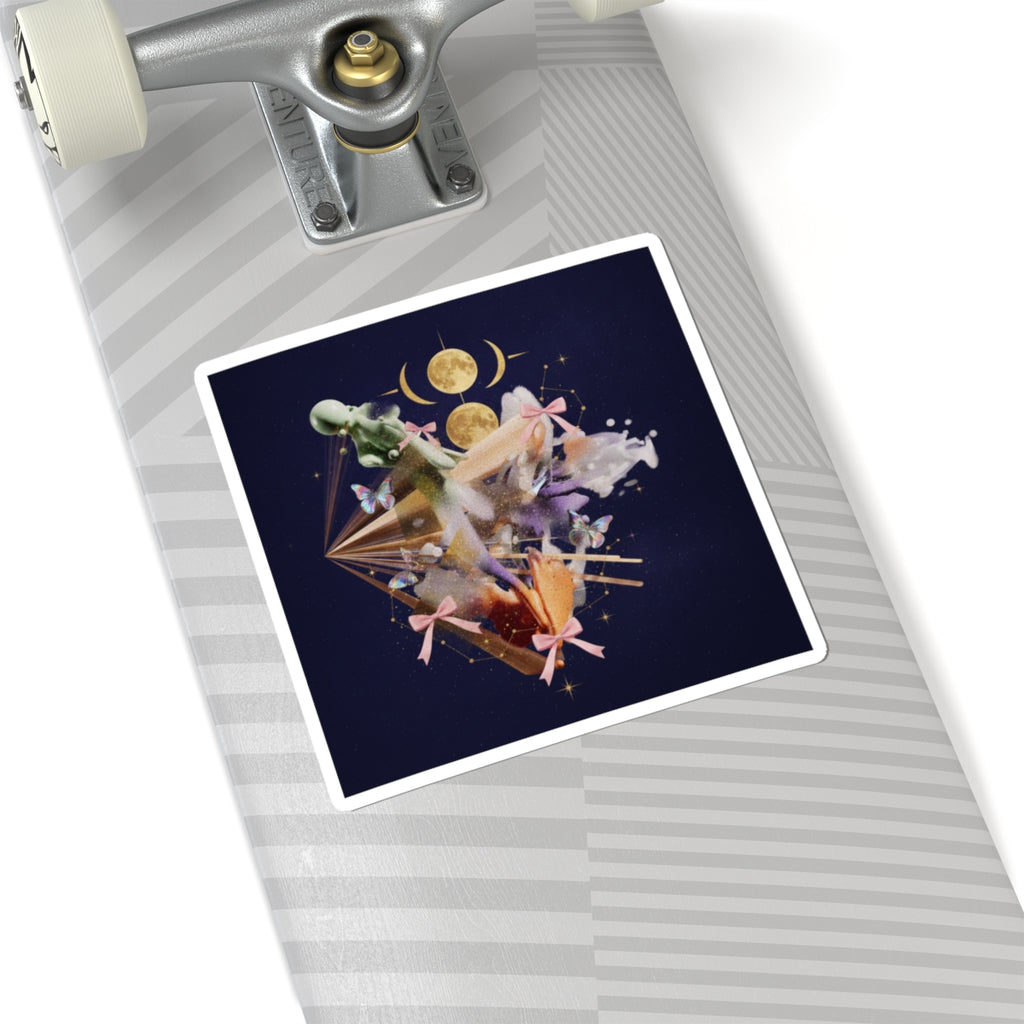 Celestial — Abstract — Kiss-Cut Sticker