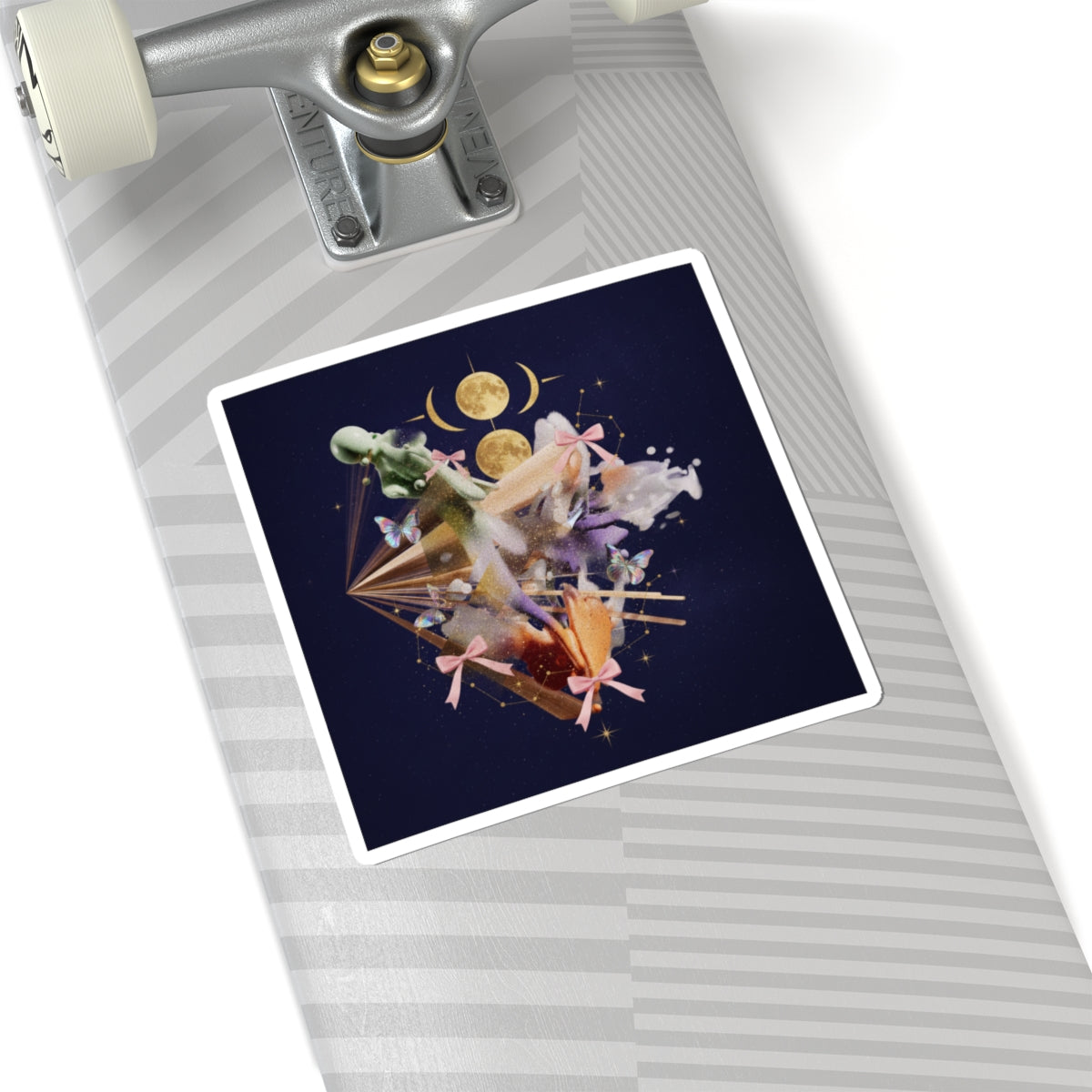 Celestial — Abstract — Kiss-Cut Sticker