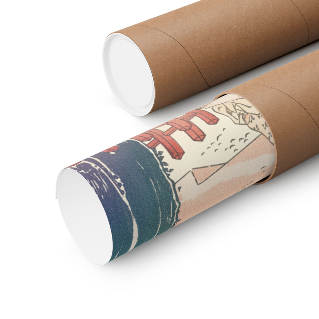 Affirmation — History Of Kamakura: Building Tsurugaoka Hachiman Shrine — Matte Poster