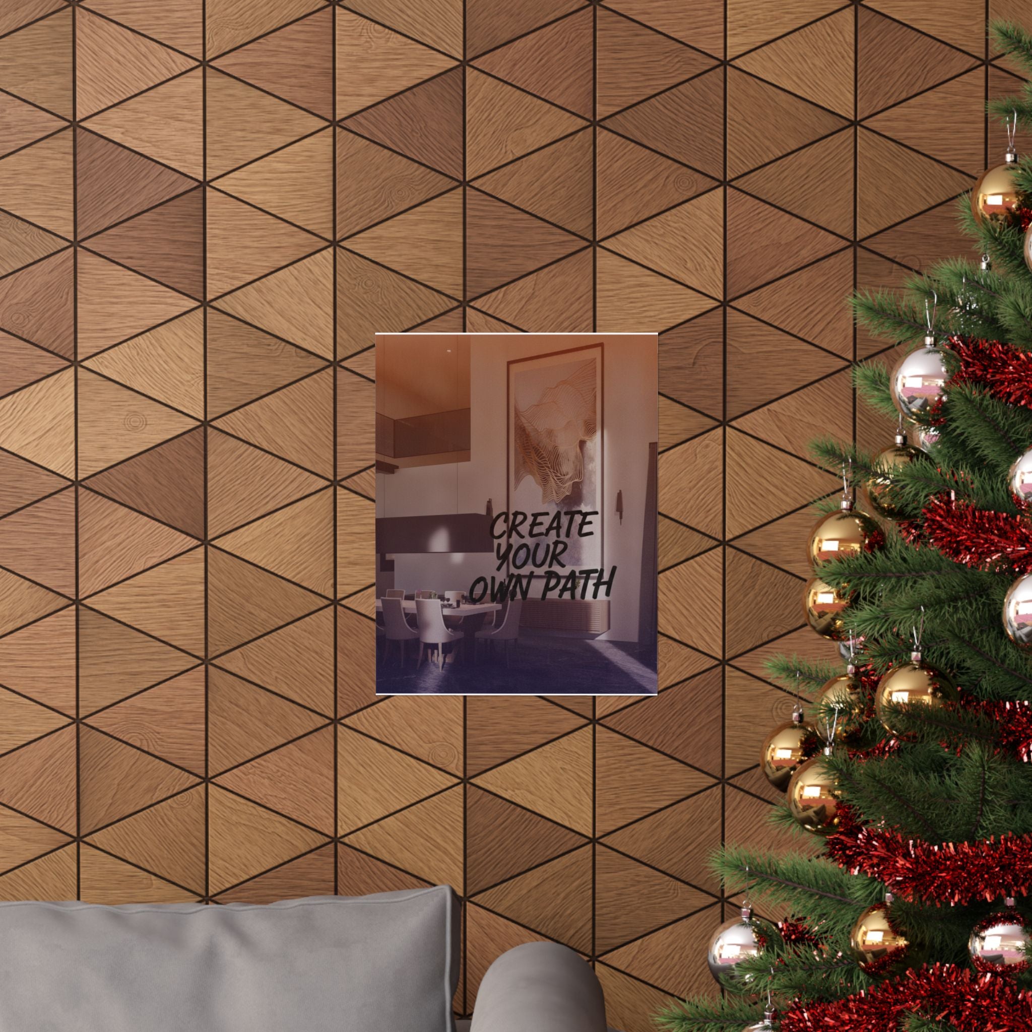 Affirmation — Abstract — Matte Poster