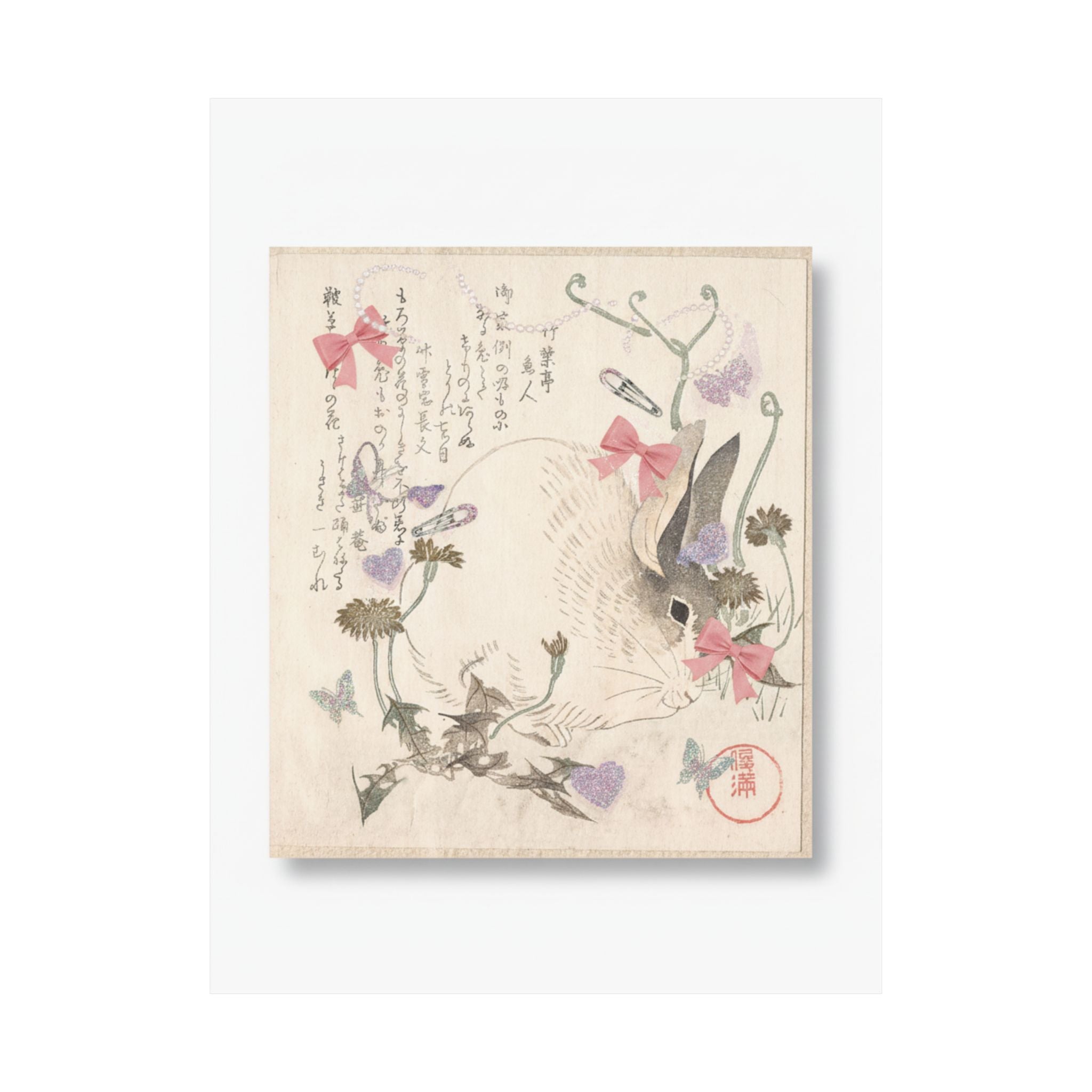 Ecommerce Main — Hare And Dandelion? — Matte Poster