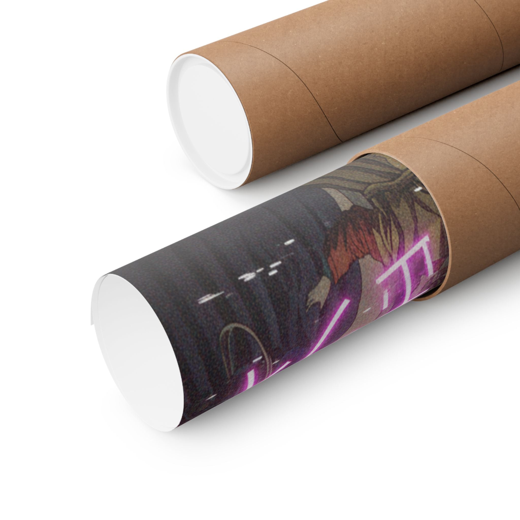 Glitch Culture — Color Print Of A Copperplate Picture Of A Toy Shop — Matte Poster