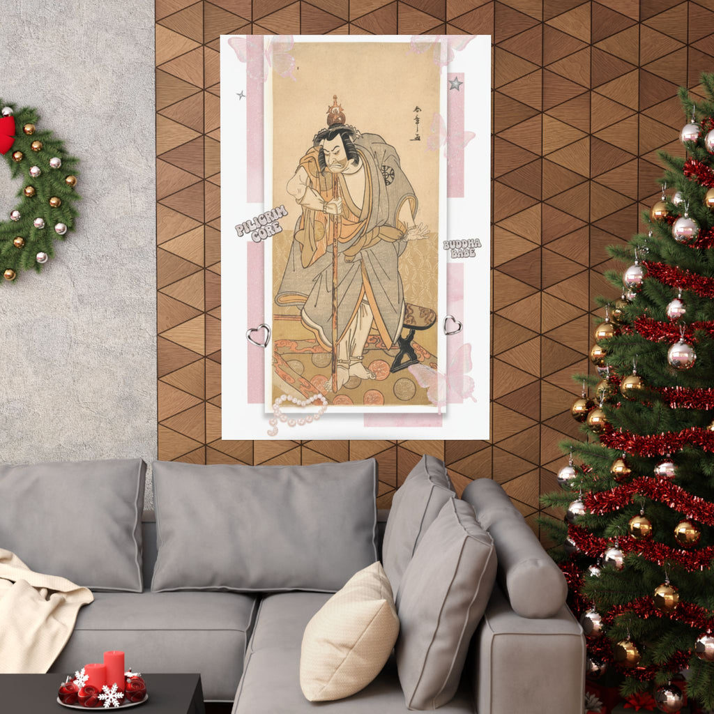 Ecommerce Main — The Actor Nakamura Nakazo As A Rokuju-Rokubu (Pilgrim To Buddhist Temple) — Matte Poster