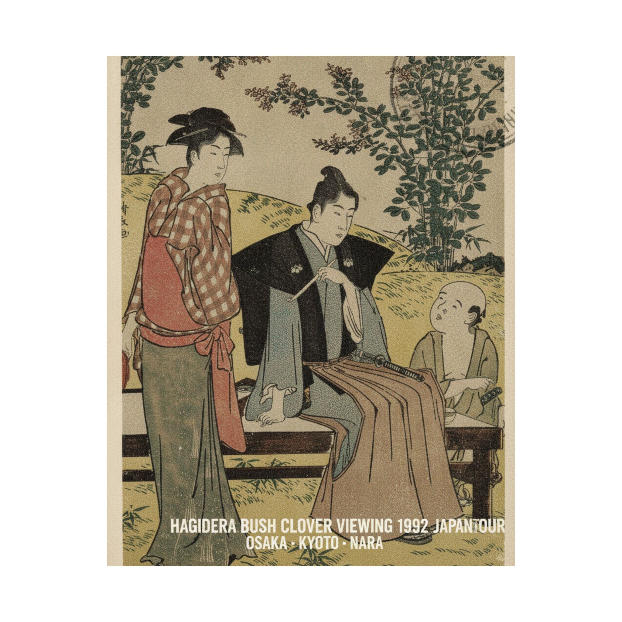 Vintage Bootleg — Viewing The Bush Clover At Hagidera — Matte Poster