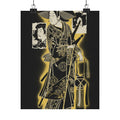 Streetwear Collage — The Actor, Arashi Otohachi, 1695–1769 In An Unidentified Role — Matte Poster