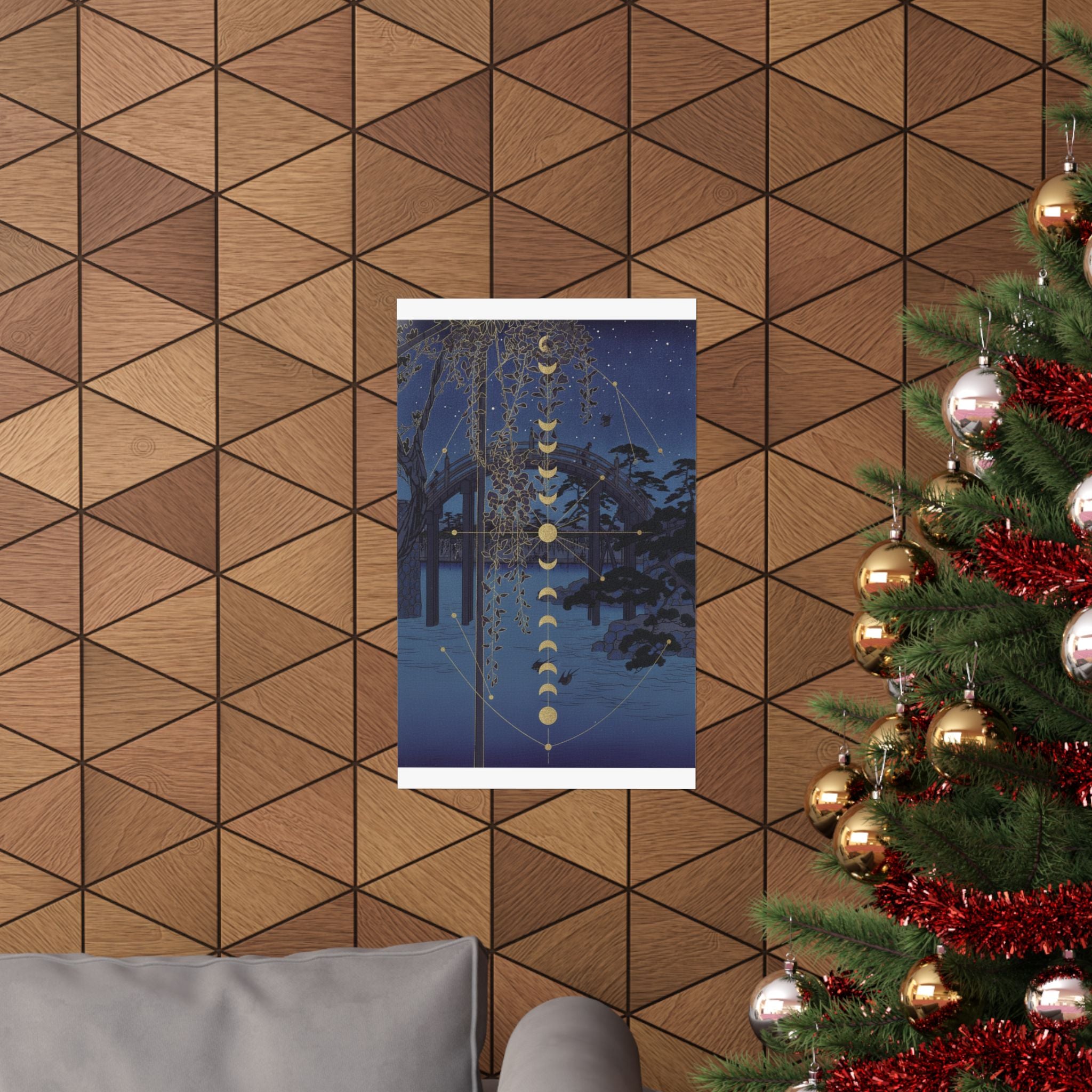 Celestial — In The Kameido Tenjin Shrine Compound — Matte Poster