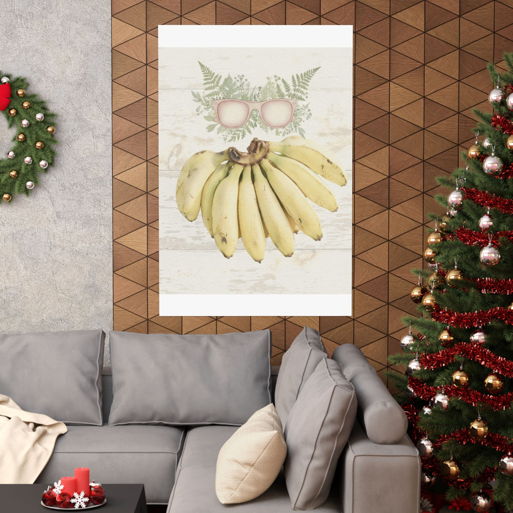 Botanical — Bananas — Matte Poster