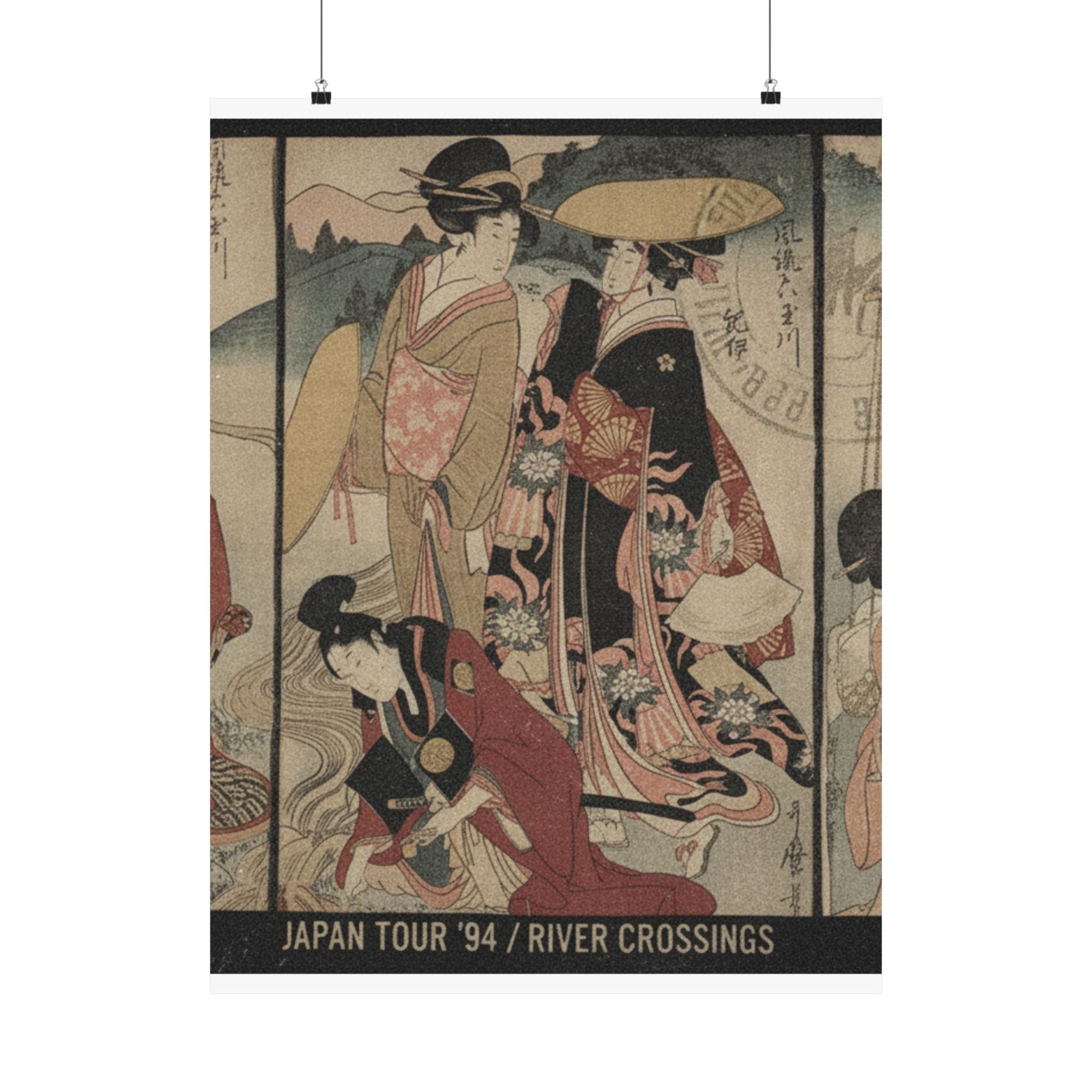 Vintage Bootleg — Women And A Man In The Country; Some Pageant(?) — Matte Poster