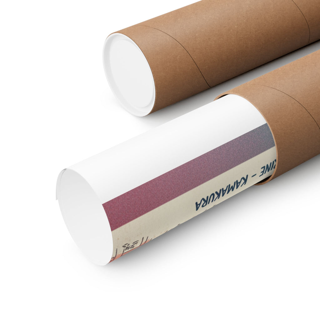 Affirmation — History Of Kamakura: Building Tsurugaoka Hachiman Shrine — Matte Poster