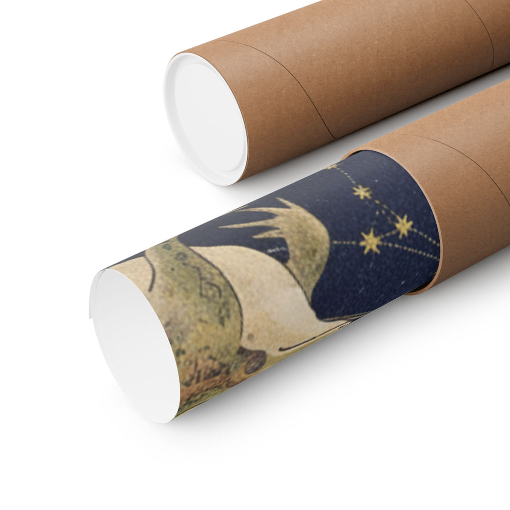 Celestial — Frog (Kaeru); Gold Beetle (Kogane Mushi), From The Picture Book Of Crawling Crea — Matte Poster