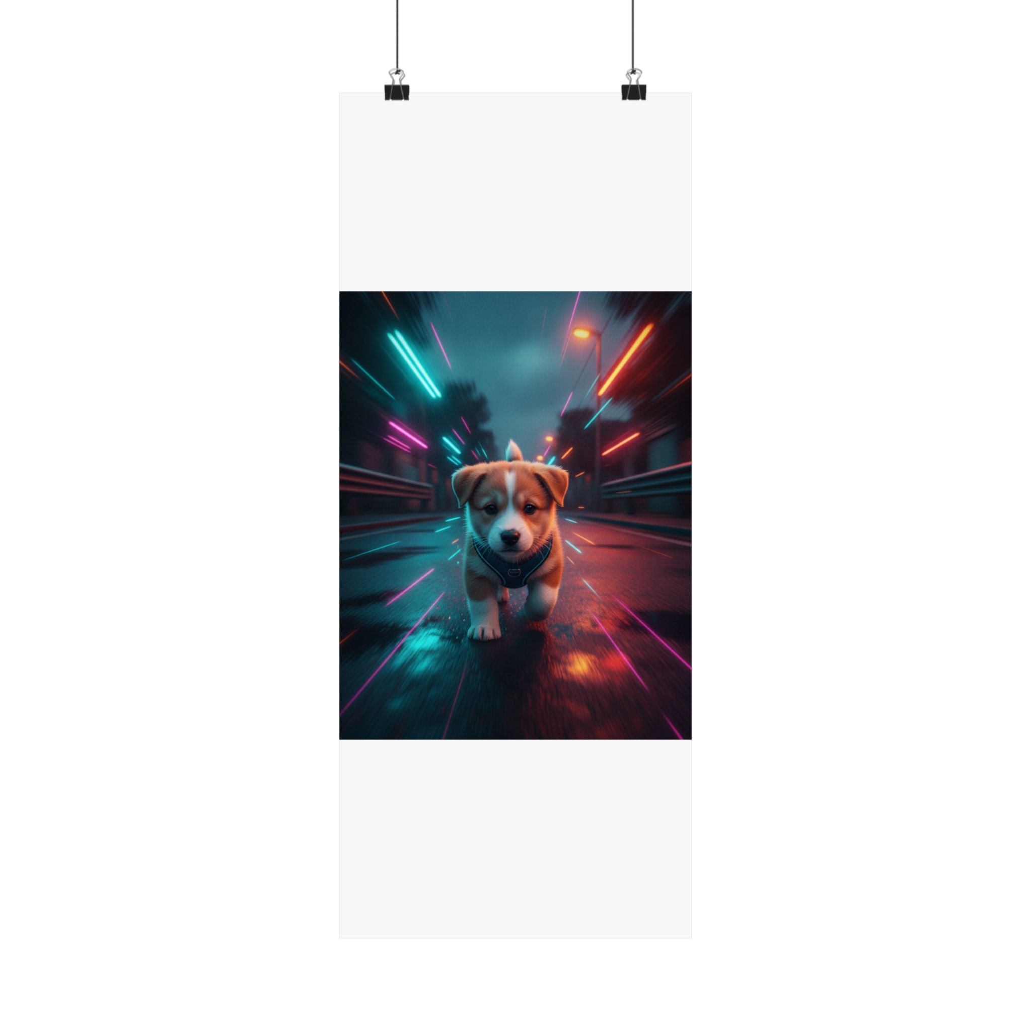 Fast Furious — Dog — Matte Poster