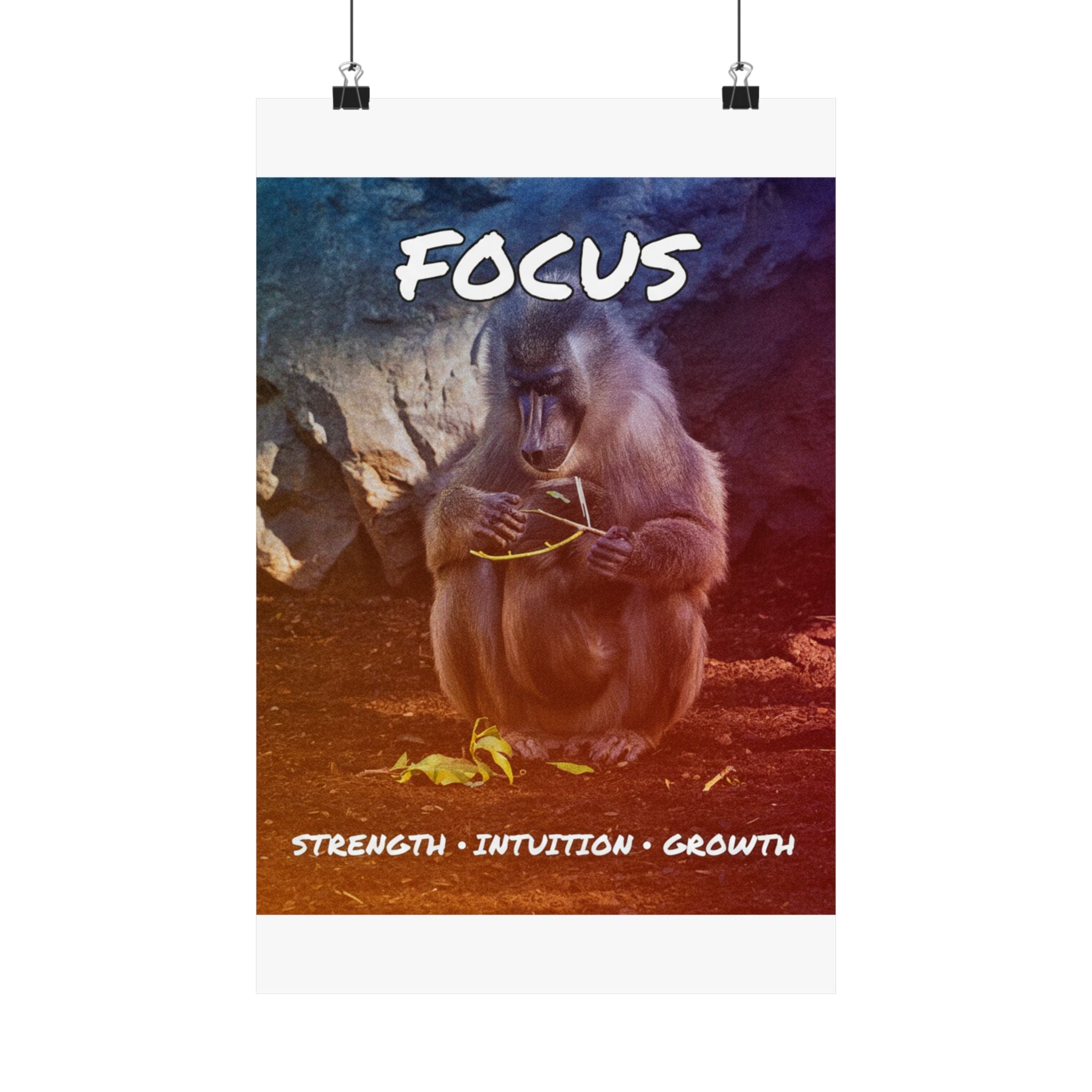 Affirmation — Primate — Matte Poster