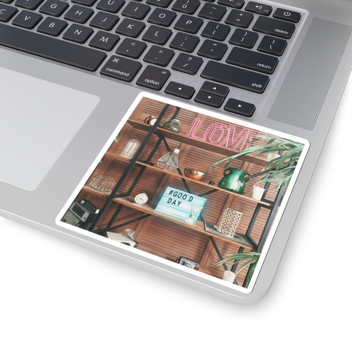 Watercolor — Home — Kiss-Cut Sticker