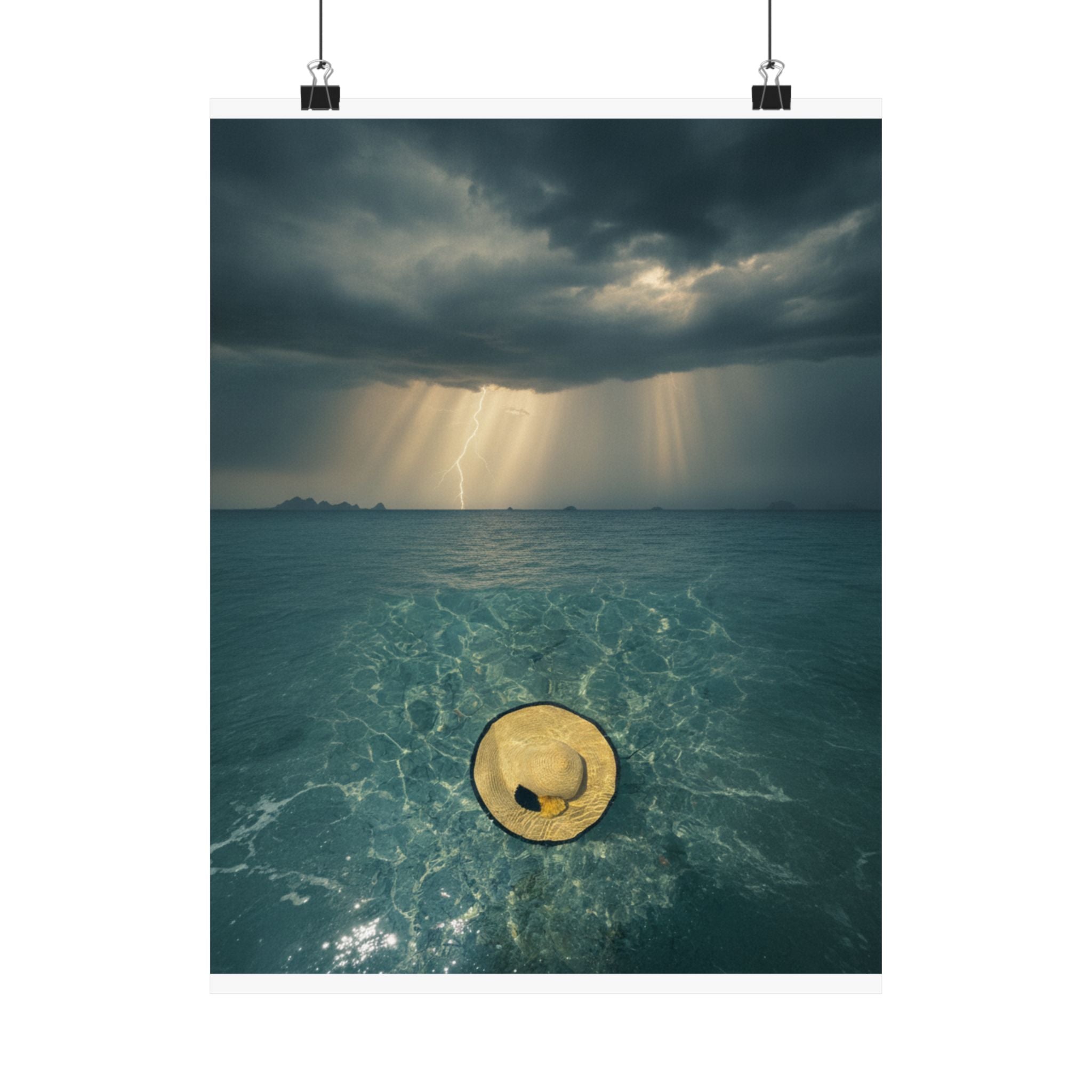 Dramatic Storm art print — product view 12