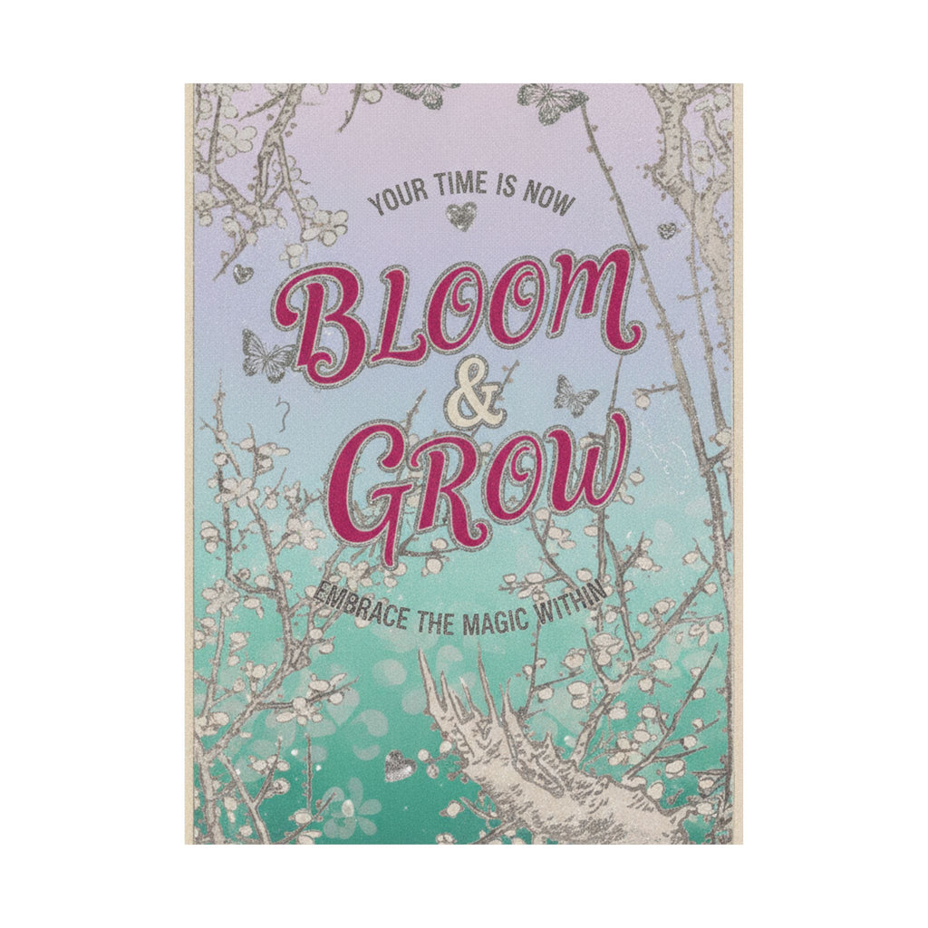 Affirmation — Plum Tree In Blossom — Matte Poster