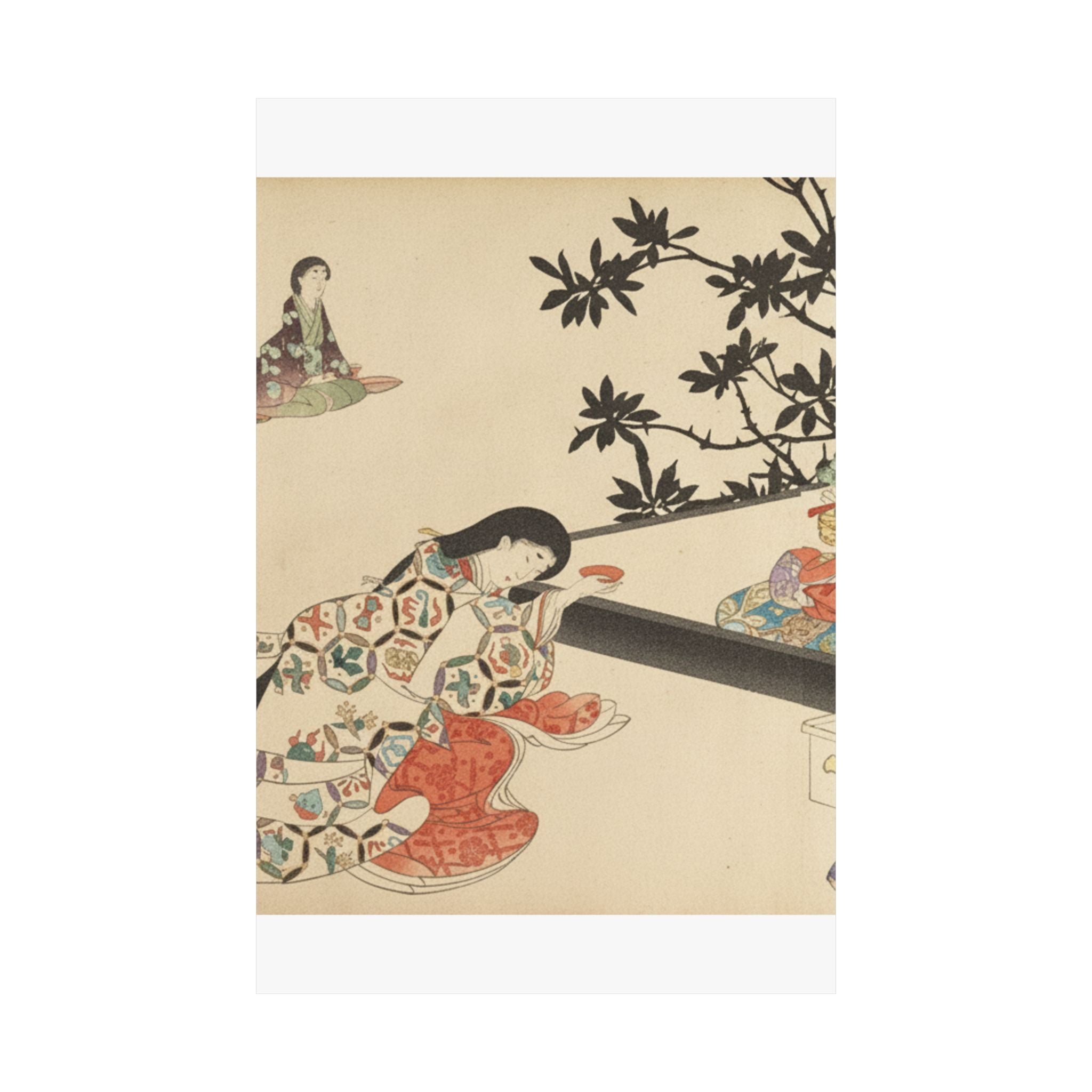 Botanical — Chiyoda Castle (Album Of Women) — Matte Poster