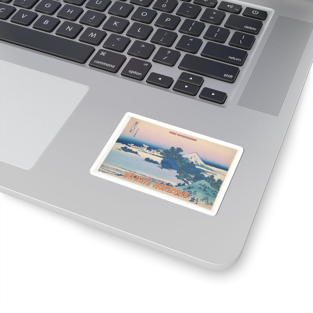 Affirmation — Shichirigahama In Sagami Province (Sōshū Shichirigahama), From The Series Thirty — Kiss-Cut Sticker