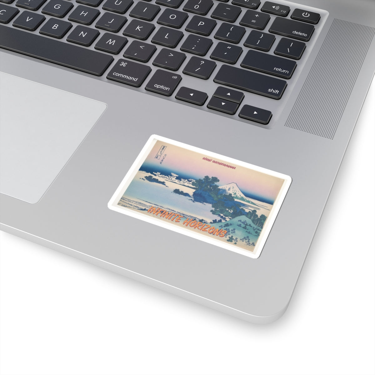 Affirmation — Shichirigahama In Sagami Province (Sōshū Shichirigahama), From The Series Thirty — Kiss-Cut Sticker