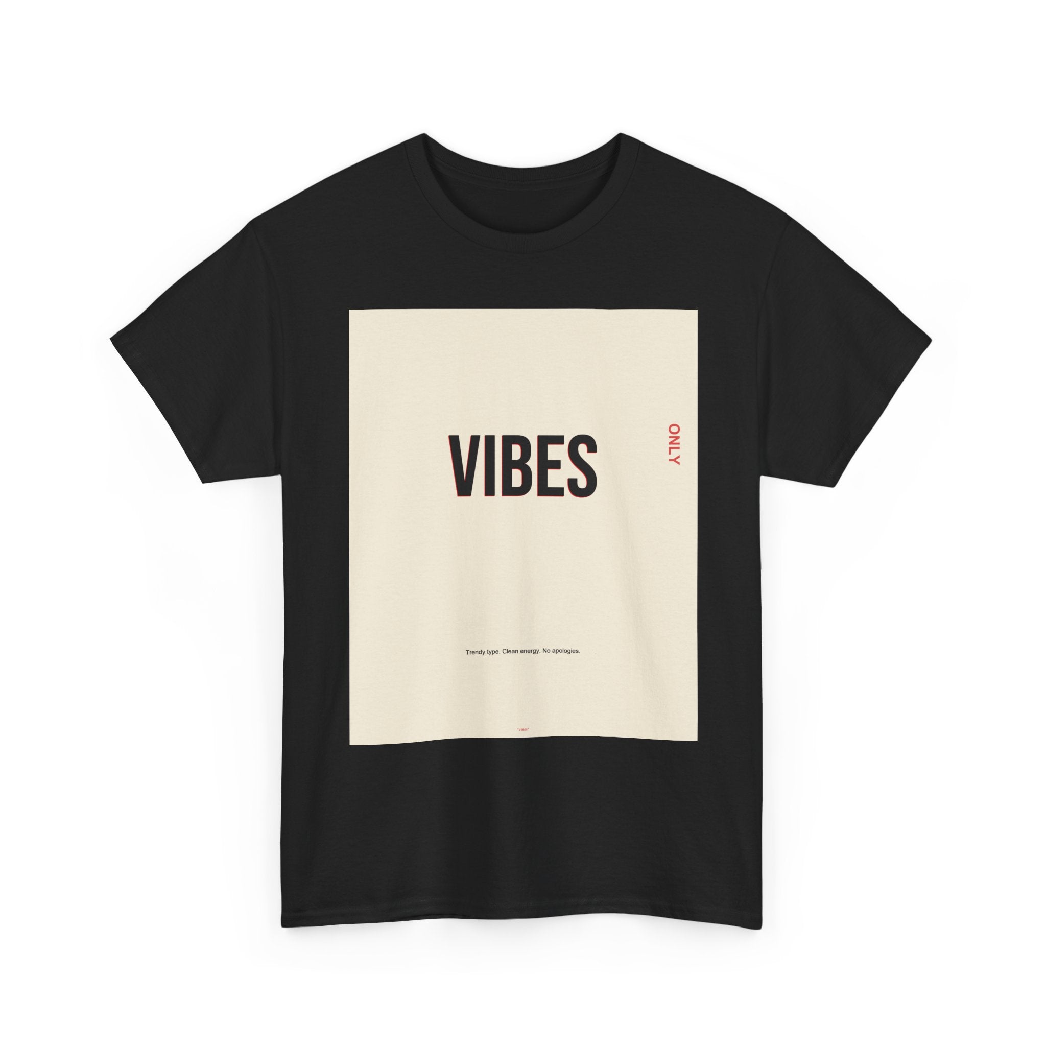 GOOD VIBES ONLY graphic tee — product view 3