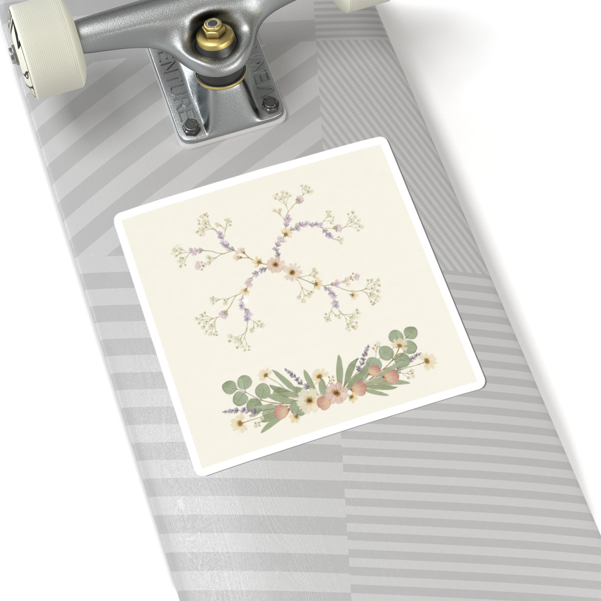 Botanical kiss-cut sticker — product view 9