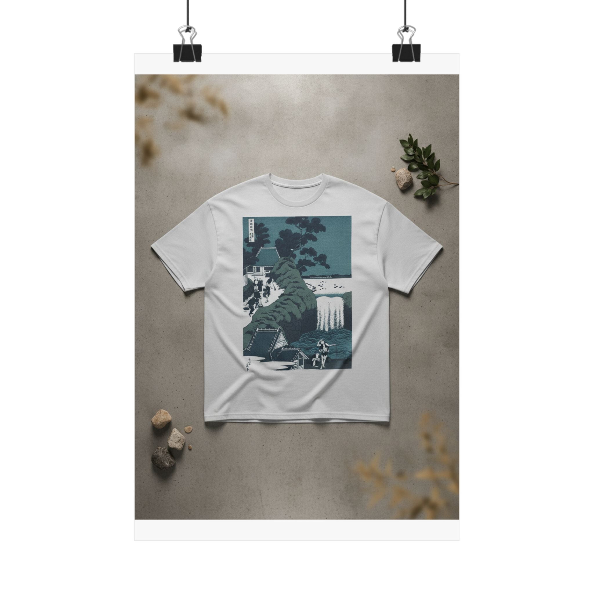 Product Marketing — Fall Of Aoiga Oka, Yedo — Matte Poster