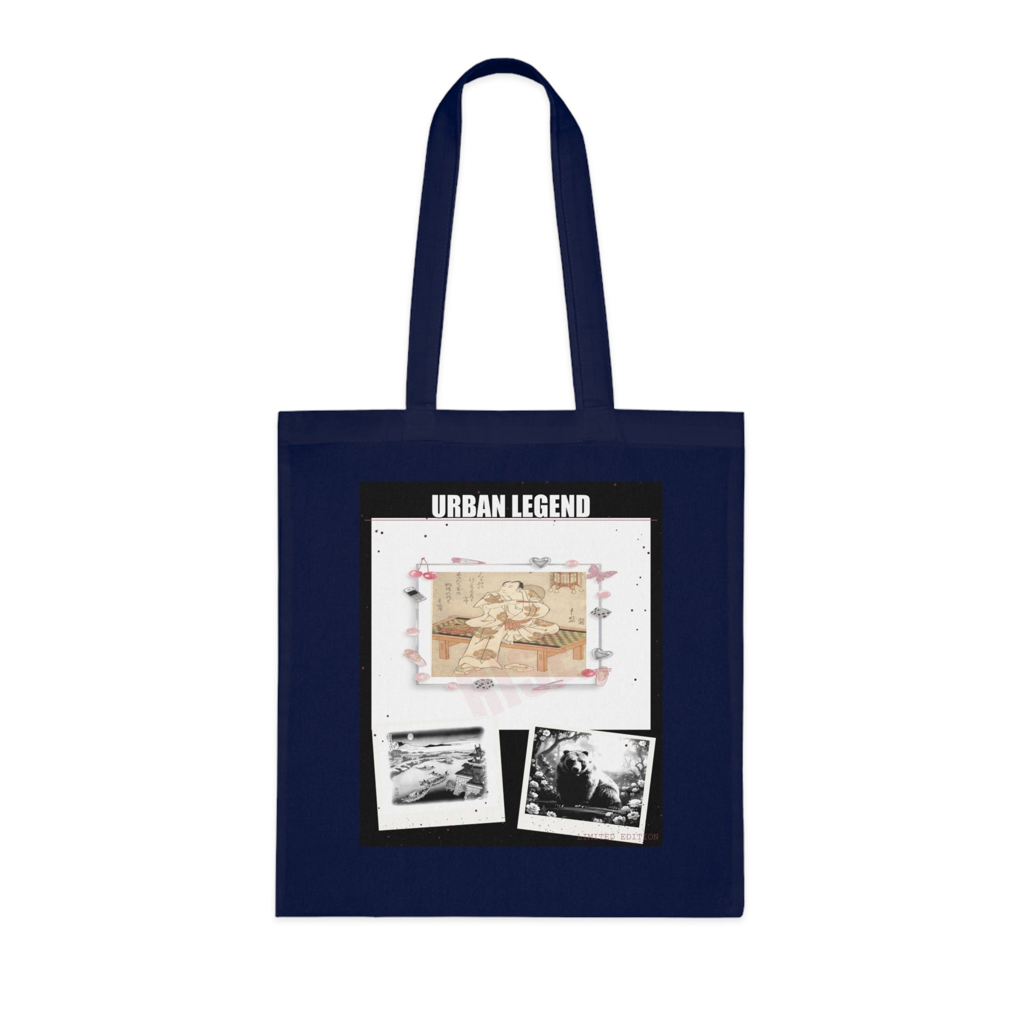 Clothing Collage tote bag — product view 3