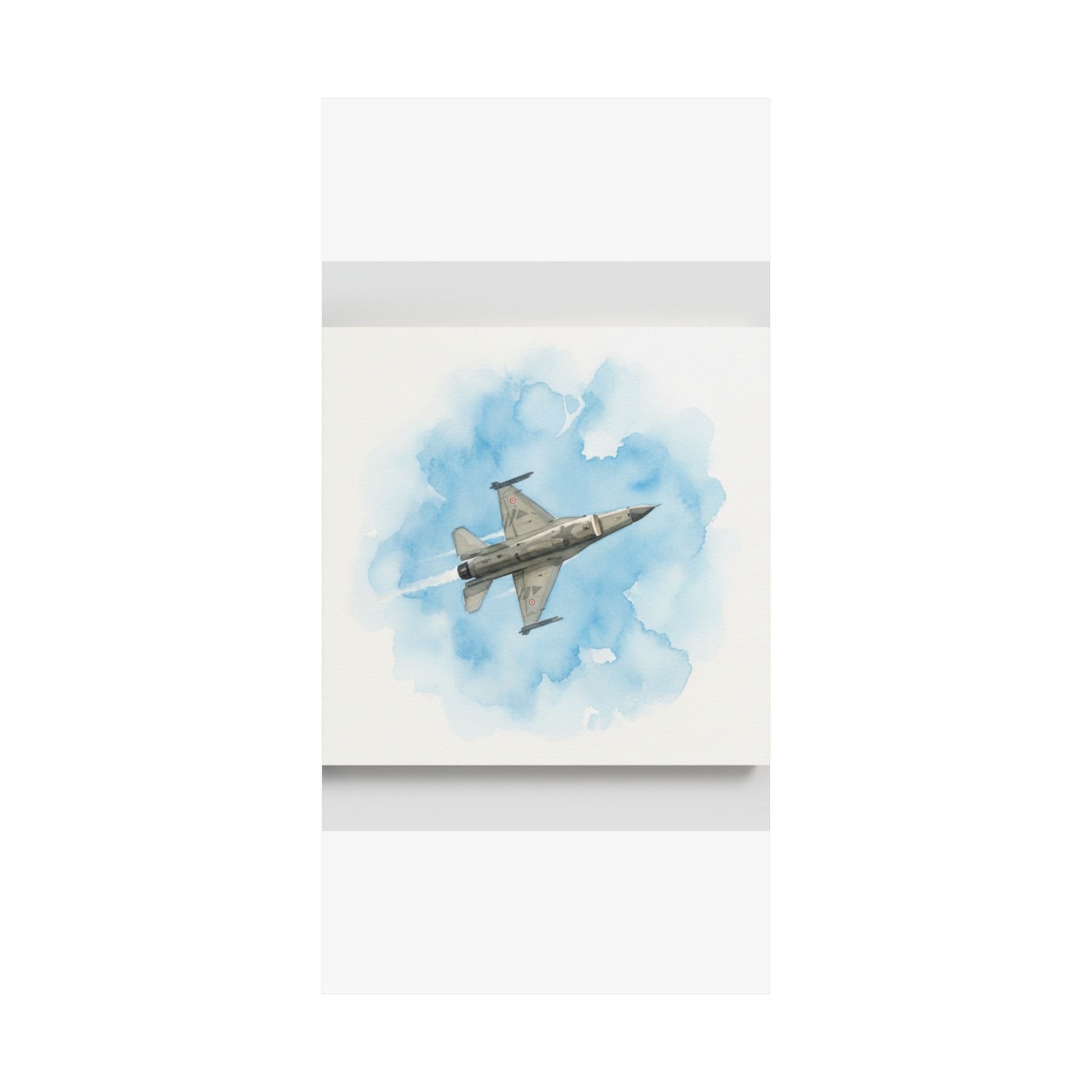Watercolor — Aircraft — Matte Poster