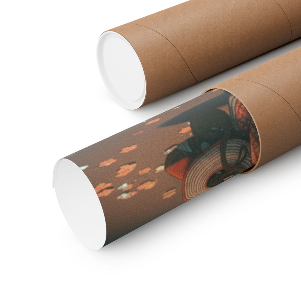Cinematic — Courtesan And New Year Decoration — Matte Poster