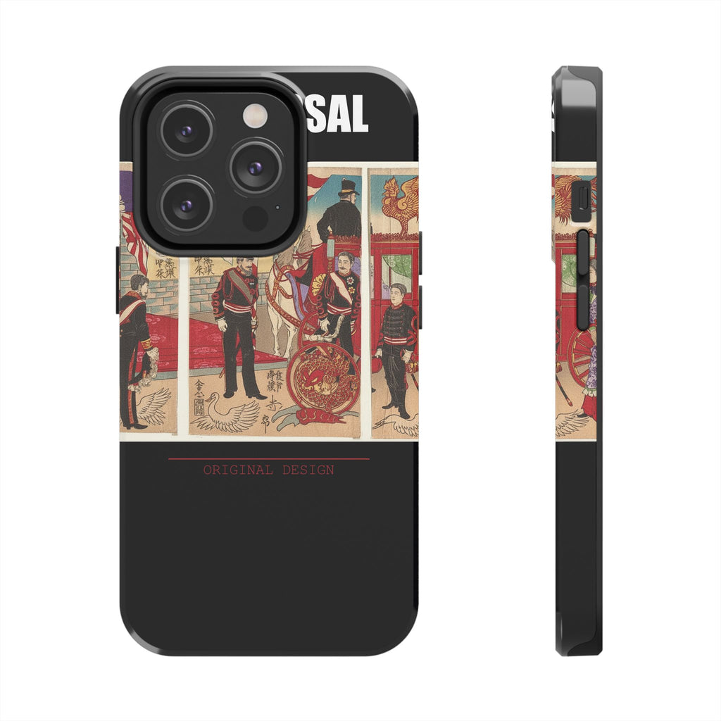 RISING SUN | Arrival Of The Emperor At Tokyo After The Victory (Russo-Japanese War) — Tough Phone Case