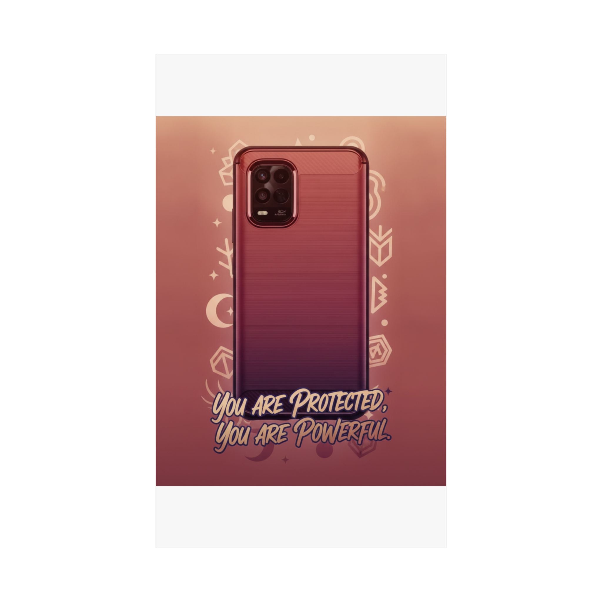 Affirmation — Phone — Matte Poster