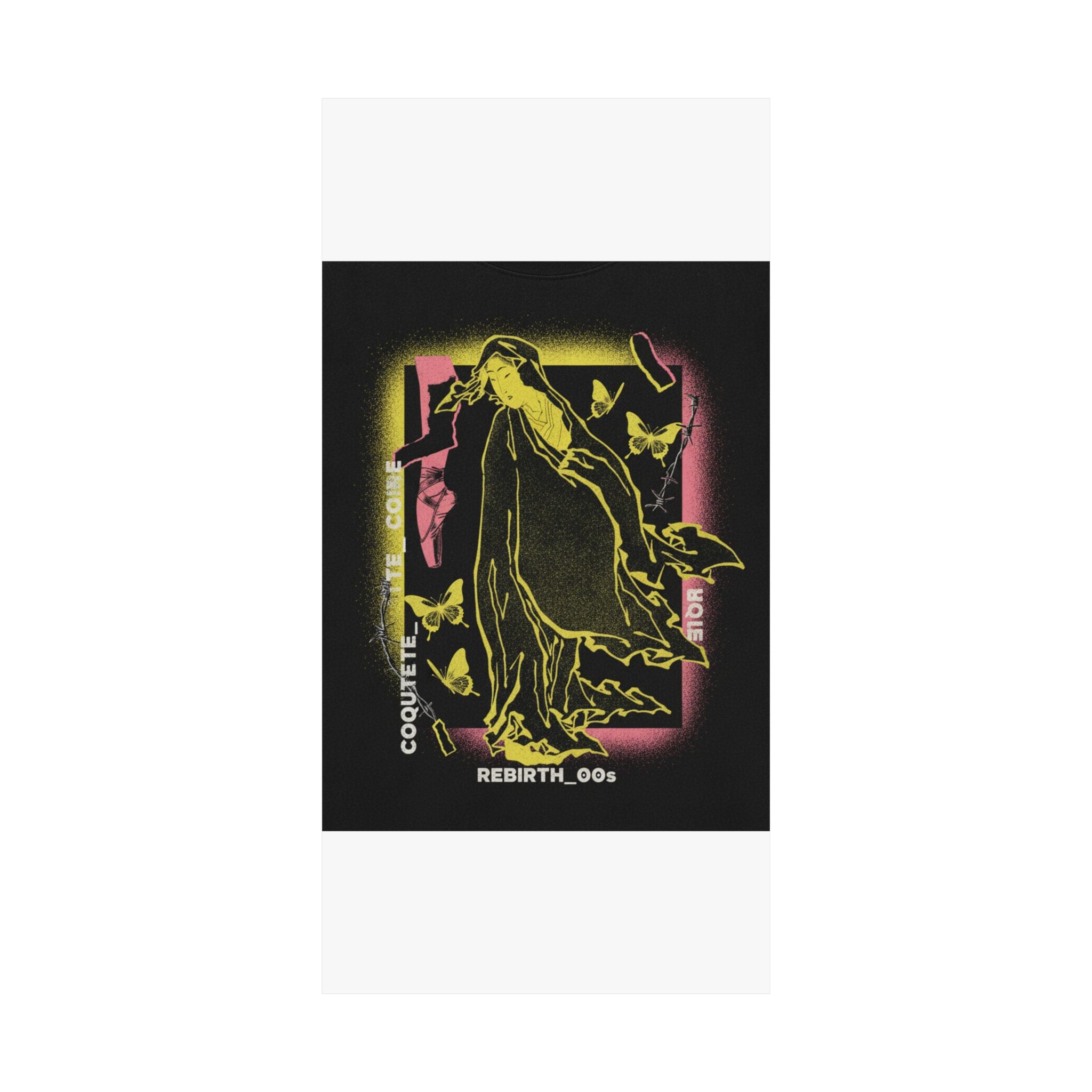 Streetwear Collage — Onna No Daruma — Matte Poster