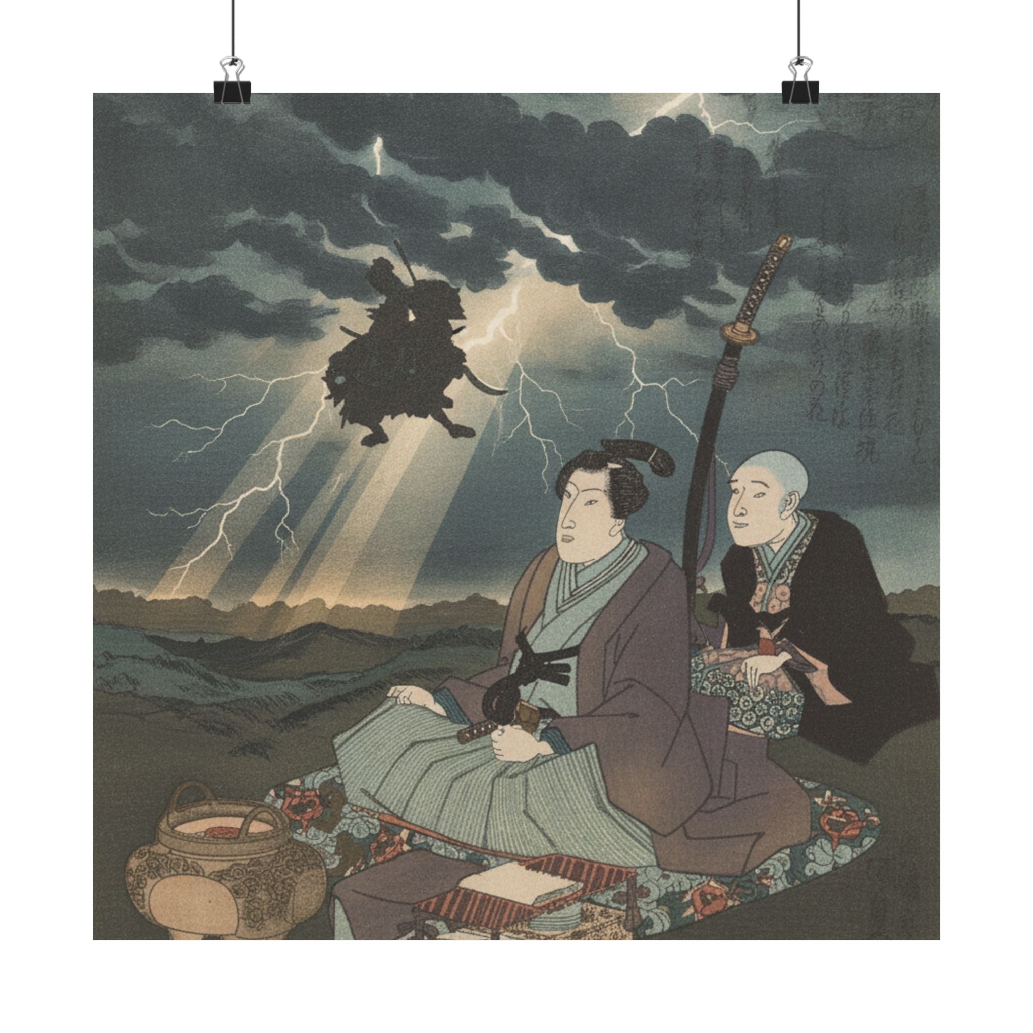 Dramatic Storm art print — product view 10