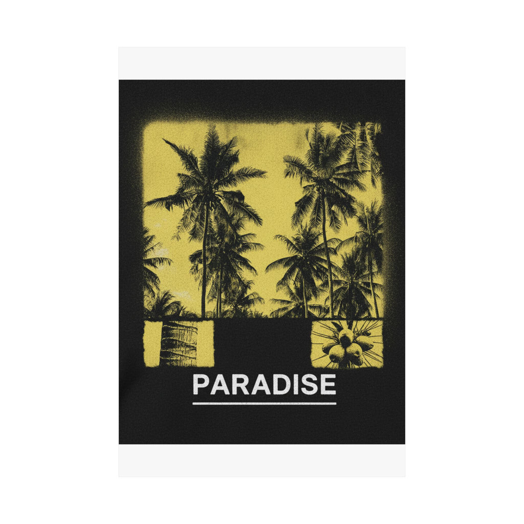 Streetwear Collage — Palms — Matte Poster